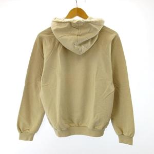 CELINE 20SS カシミヤ混 フロッキーロゴパーカー S ベージュ