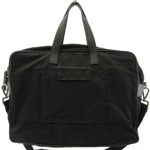 PRADA ナイロンブリーフケース 2WAY 三角プレート 黒