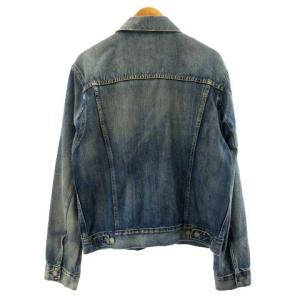 POLO RALPH LAUREN デニムジャケット ジージャン ブルゾン ウォッシュ加工 インディゴブルー M