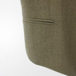 DIOR HOMME ベスト ジレ フォーマル ウール ベージュ 黒 ブラック 46 約M STK