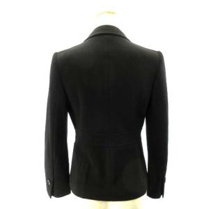 23区 美品 テーラードジャケット 1B 黒 ブラック 小さいサイズ 32 約XXS ECR17