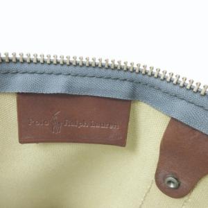 POLO RALPH LAUREN ブラックウォッチ ボストンバッグ ショルダーバッグ 2WAY チェック ロゴ プレート 大容量 旅行カバン トラベル 緑 紺