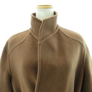 BALLY ガウン コート アウター ベルテッド ミディ丈 茶 ブラウン 42 約L ECR17