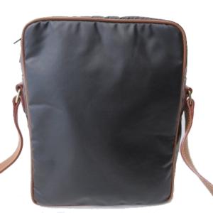 HUNTING WORLD バチュークロス ワンショルダーバッグ ロゴ クロスボディ ブラック ブラウン