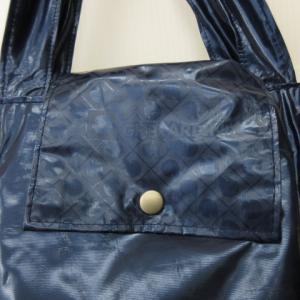 GHERARDINI サブバッグ エコバッグ 折畳み 軽量 紺 ネイビー イタリア製 ECR17