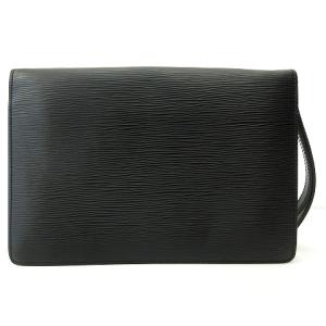 LOUIS VUITTON M52762 ポシェット・セリエ・ドラゴンヌ エピ ノワール クラッチバッグ ブラック