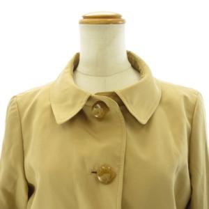 Paul Stuart 美品 ステンカラー コート スプリングコート ジャケット ベージュ 6 M IBO35