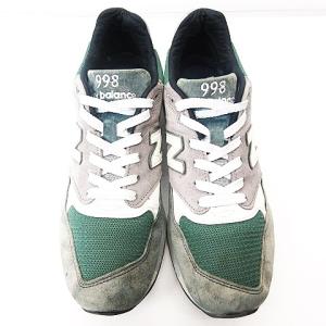 New Balance M998NL 29cm グレー グリーン