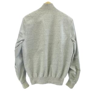 sacai 14SS 14-00579M MA-1 フライトジャケット ボンバージャケット ブルゾン コットン 袖切替 灰 グレー 2