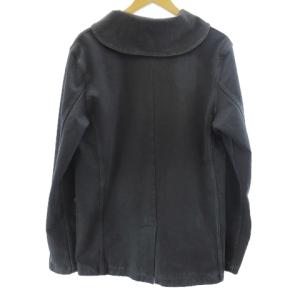 RRL ラルフローレン ワークジャケット カバーオール コットン ショールカラー トグルボタン 紺 ネイビー S IBO35