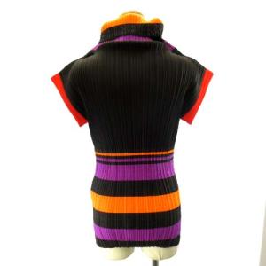 PLEATS PLEASE ISSEY MIYAKE カットソー タートルネック プリーツ PP53-JK612 黒 5 