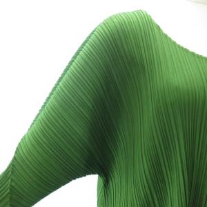 PLEATS PLEASE ISSEY MIYAKE PP11-JT127 プリーツワンピース バルーン 3 緑