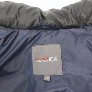 DUVETICA Deneb デネブ ダウンコート ダウンジャケット ロング ラクーンファー 黒 ブラック 38 約S
