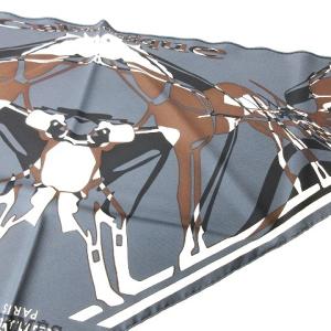 HERMES 美品 ポワントゥ ポワンテュ Caleche Elastique カレーシュ エラスティック 三角 スカーフ トライアングル