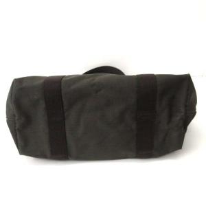 Hervé Chapelier コーデュラ ナイロン トートバッグ ショルダー スクエア 茶 ブラウン