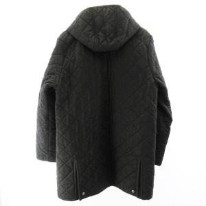 MACKINTOSH キルティング コート ジャケット フード取り外し スコットランド製 ウール グレー 42 XL相当 STK