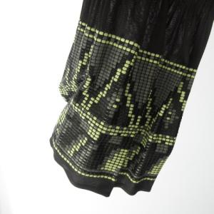 PLEATS PLEASE ISSEY MIYAKE PP21-JT585 ワンピース プリーツ オルテガ柄 3 黒