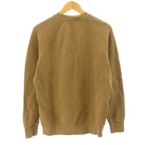 Maison Kitsuné トレーナー スウェット コットン 長袖 KMM-19080-A ブラウン S