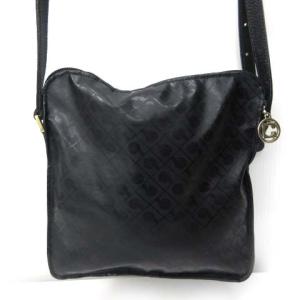 GHERARDINI ソフティ ショルダーバッグ ポシェット ジップ 軽量 黒 ブラック WY