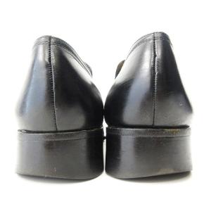 BALLY ローファー スリッポン フォーマル ビジネス レザー ブラック 6 25相当