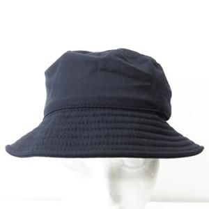 Ermenegildo Zegna タグ付き バケットハット 帽子 ポケット ネイビー ウール L