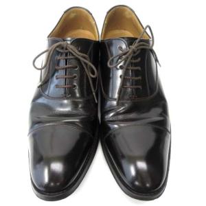 REGAL ビジネスシューズ ストレートチップ 内羽根 レザー 茶 ブラウン 25cm