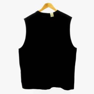 N.HOOLYWOOD エヌハリ UNDER SUMMIT WEAR タンクトップ ノースリーブ カットソー 25 RCH 黒 ブラック 38 約M