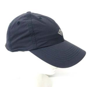 DANTON 帽子 ストレッチ ナイロン キャップ ロゴ 紺 ネイビー F フリーサイズ