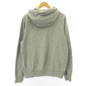 NIKE エアジョーダン フーディ パーカー スウェット プルオーバー 裏起毛 グレー M