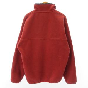 Patagonia シンチラ スナップT フリース プルオーバー ジャケット ブルゾン 赤 レッド S