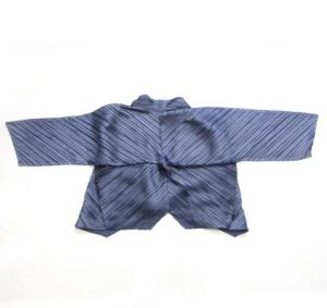 PLEATS PLEASE ISSEY MIYAKE 17SS セットアップ ジャケット パンツ 斜めプリーツ ブルー パープル