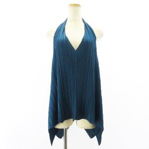 20AW ECHO ホルターネック チュニック PP03-JK612 エメラルドグリーン ブルー 3