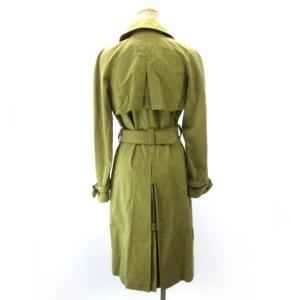 Alexander McQueen トレンチコート ジャケット アウター カーキ グリーン イタリア製 38 M