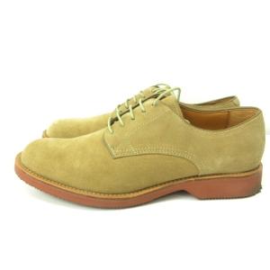 REGAL 762R スウェード ビジネスシューズ フォーマル レザー ベージュ 茶 ブラウン 25