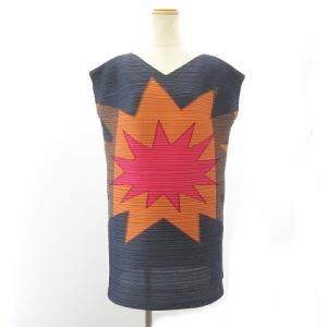 15AW プリーツ ノースリーブ カットソー バウンス PP53-JT703 マルチカラー 3