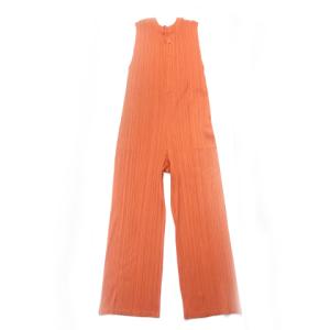 オールインワン サロペット ジャンプスーツ ノースリーブ PP61-JI186 オレンジ 2
