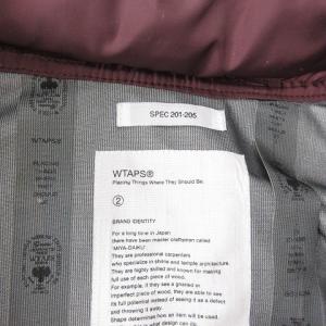 WTAPS 12SS SHERPA マウンテンジャケット ブルゾン ナイロンパーカー 121LTDT-JKM03 黒 ブラック ボルドー