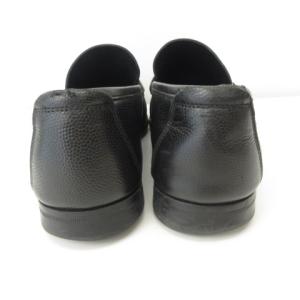 Salvatore Ferragamo ガンチーニ ビット ローファー スリッポン シューズ レザー 革靴 ブラック 10 2E