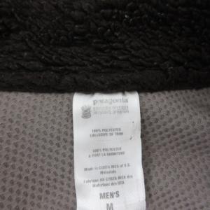 Patagonia RETRO X レトロX ボア フリース ジャケット ブルゾン 23055F0 裏地メッシュ 茶 ブラウン 青 M