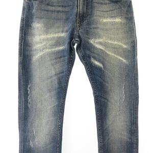 DIESEL 美品 THOMMER 084QW スリム スキニー デニム パンツ ジーンズ ストレッチ インディゴ ブルー W27-L30