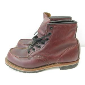 RED WING 9010 ベックマン ブーツ レザー モックトゥ 25cm ブラックチェリー