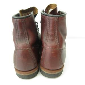 RED WING 9010 ベックマン ブーツ レザー モックトゥ 25cm ブラックチェリー
