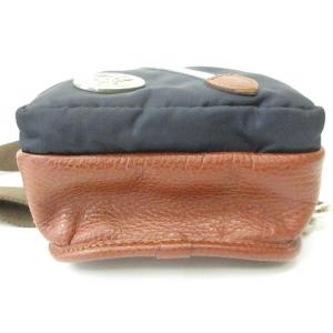 Orobianco ボディバッグ ワンショルダーバッグ ウエストバッグ イタリア製 シルバー金具 EC