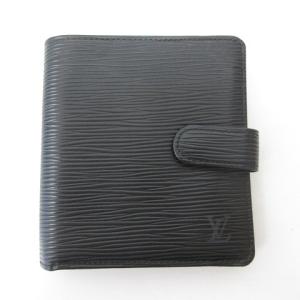 M63552 エピ ポルト ビエ コンパクト 二つ折り 財布 ウォレット 黒 ブラック EC