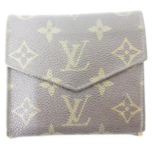 LOUIS VUITTON  M61660 ポルトモネビエ カルトクレディ モノグラム 財布 二つ折り ブラウン 茶 WY