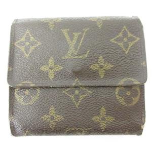 LOUIS VUITTON M61652 ポルトモネビエ カルトクレディ 財布 二つ折り モノグラム ブラウン 茶 WY