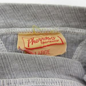 PHERROW'S 両V ガゼット トレーナー スウェット グレー L GY09