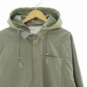 C-DIEM mso-21003 トランスフォームフーディーシャツ ブルゾン ジャケット フーディ カーキ L 1013