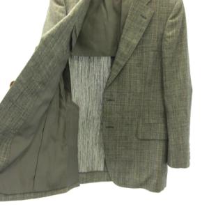 burberrys スーツ セットアップ ストライプ ウール 2B グレー AB4 約S