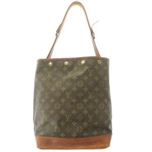 LOUIS VUITTON M42224 モノグラム ノエ ショルダーバッグ ワンショルダー 茶